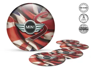 Mini Cooper Ruota Distintivi Edizione Emblemi Auto Pregiati